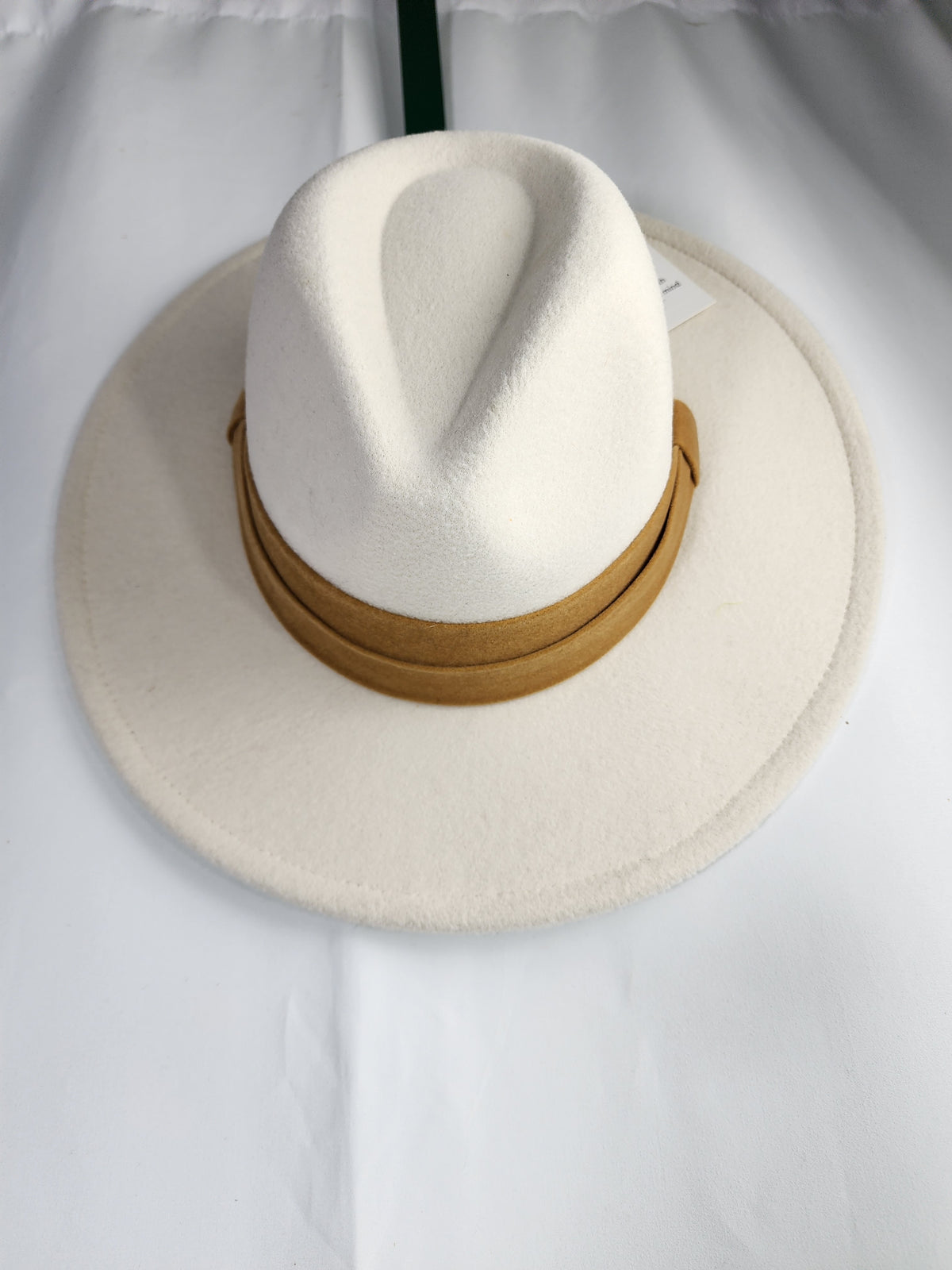 Time and Tru Women’s Wide Brim Fedora Hat | Black or Ivory