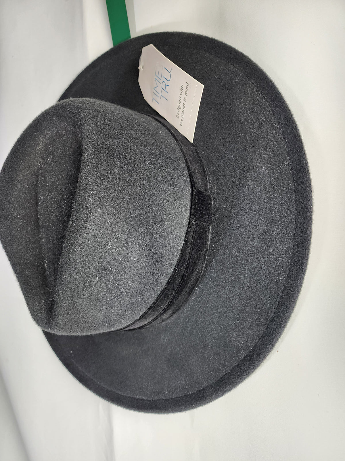 Time and Tru Women’s Wide Brim Fedora Hat | Black or Ivory