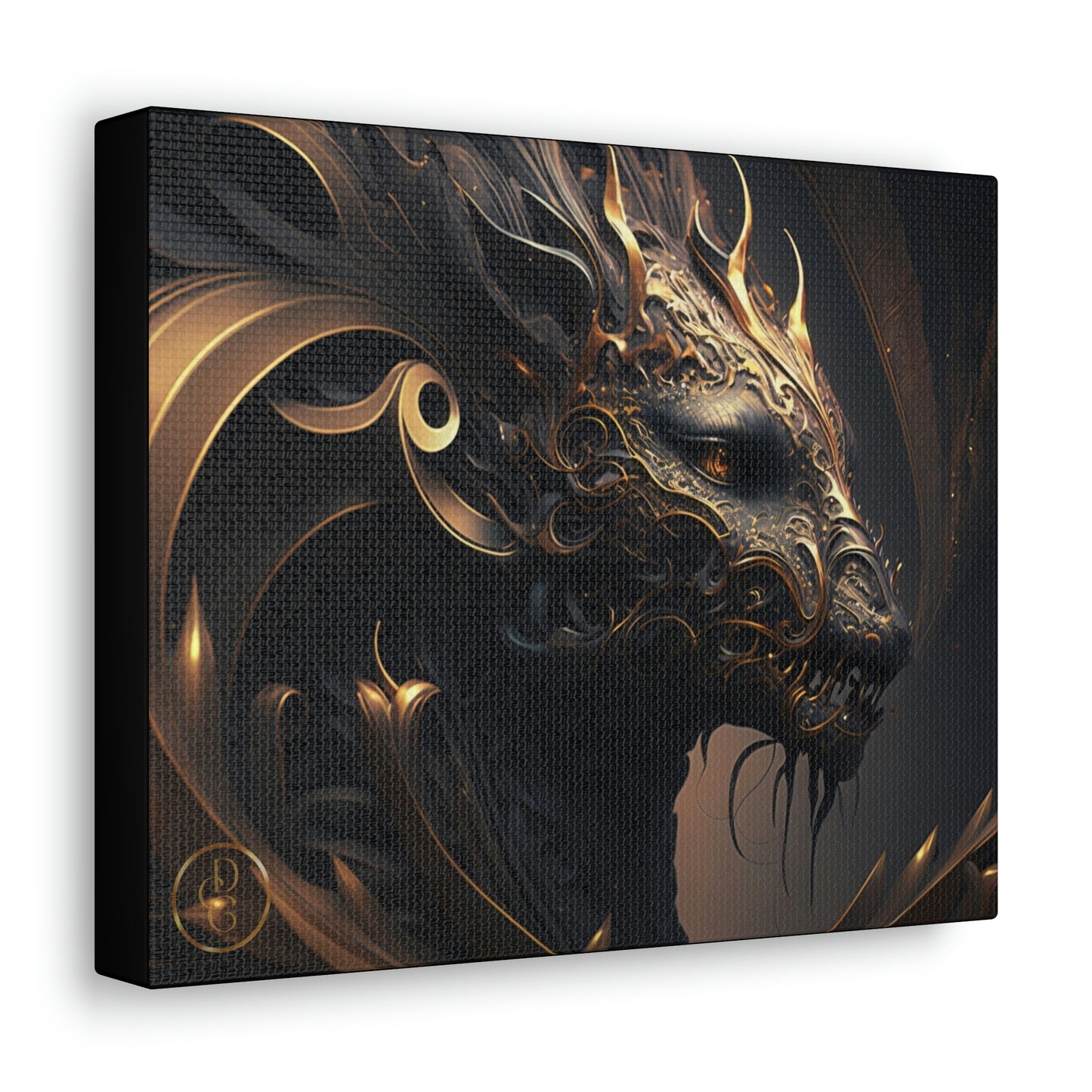 Ultra Realistic Dragon Canvas Wrap