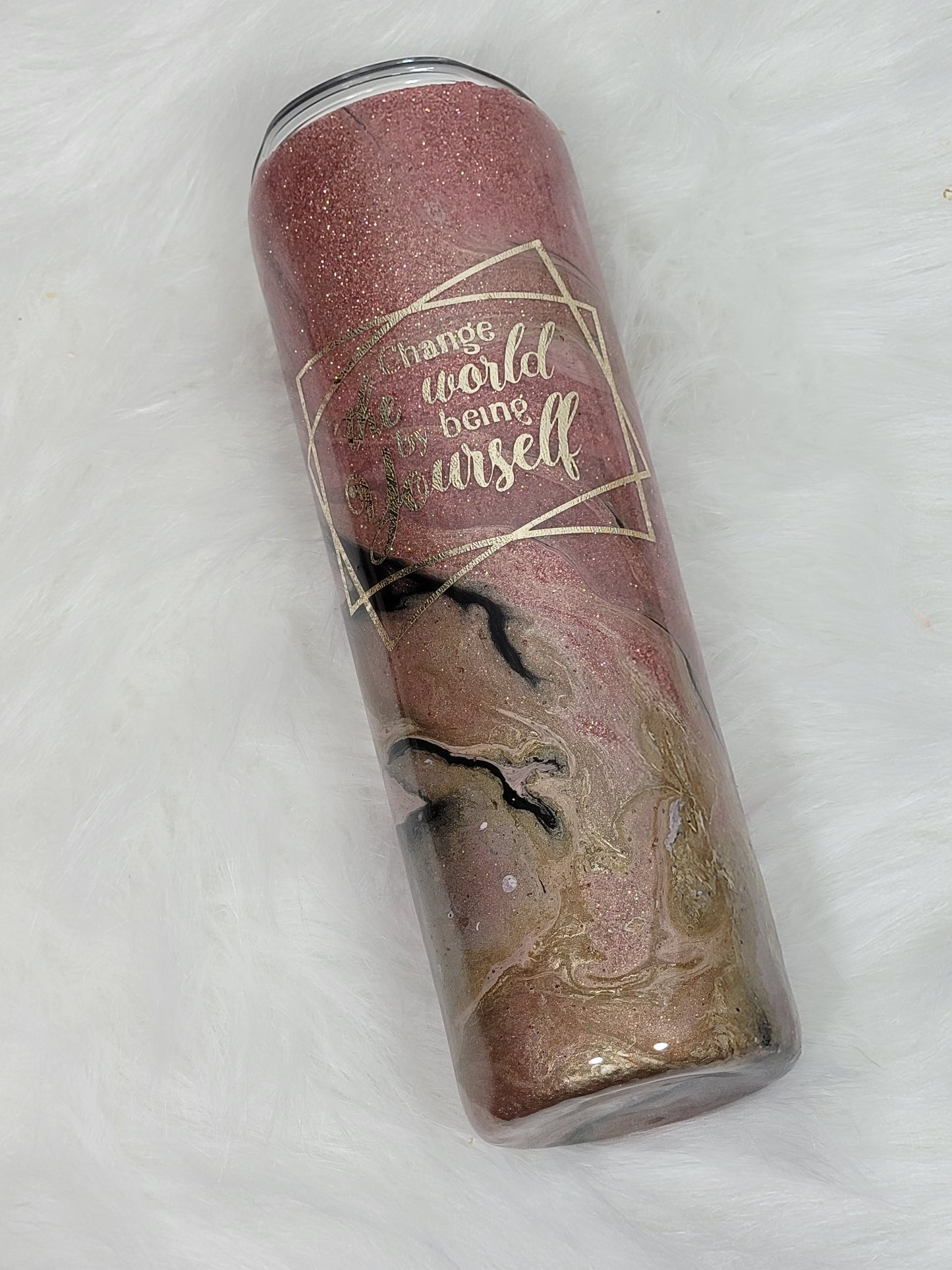 30 oz Straight Hydro-dipped Tumbler