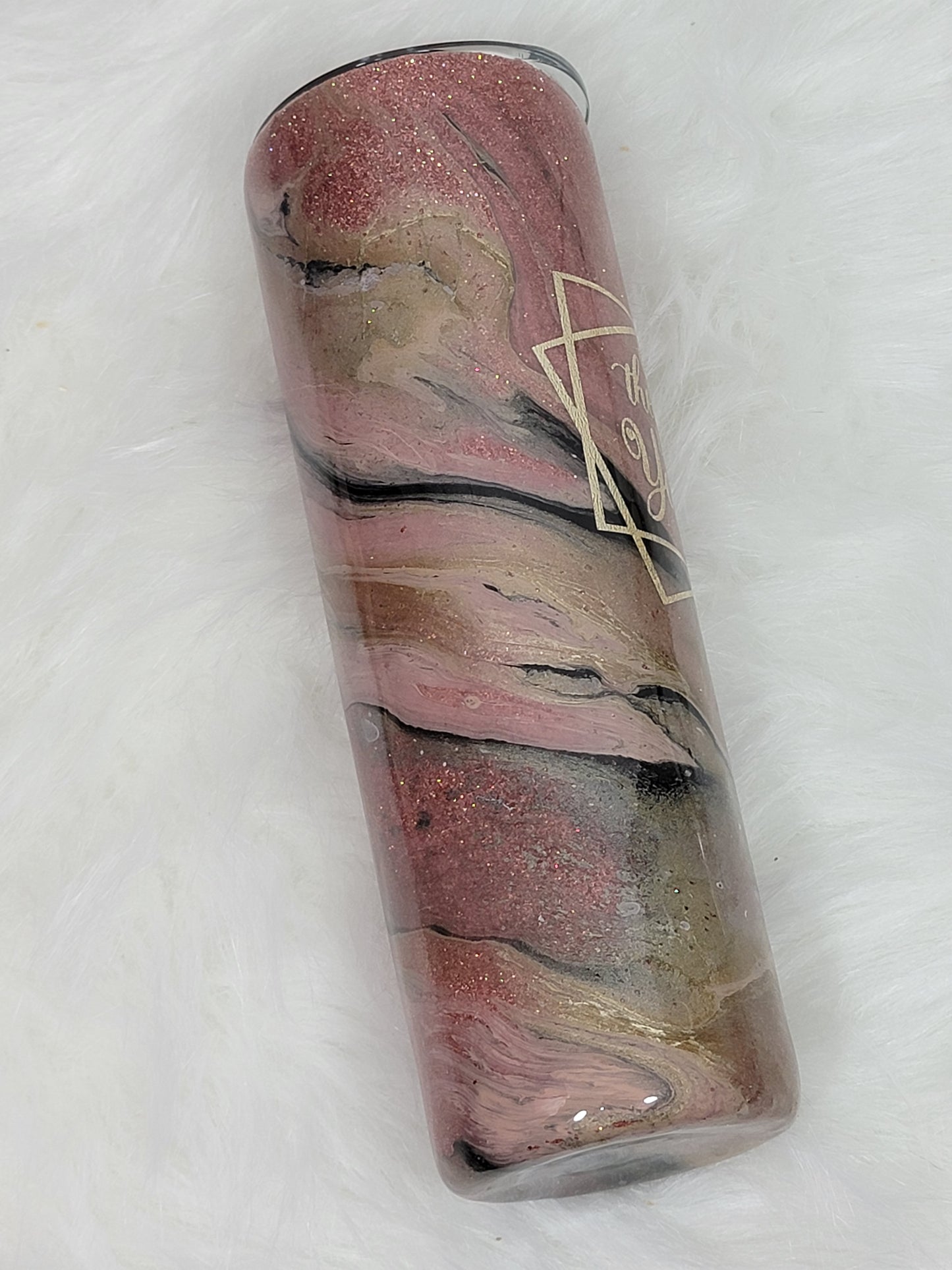 30 oz Straight Hydro-dipped Tumbler