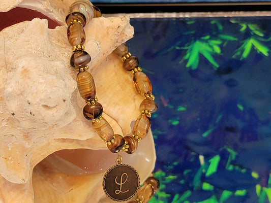 "L" Monogram bracelet