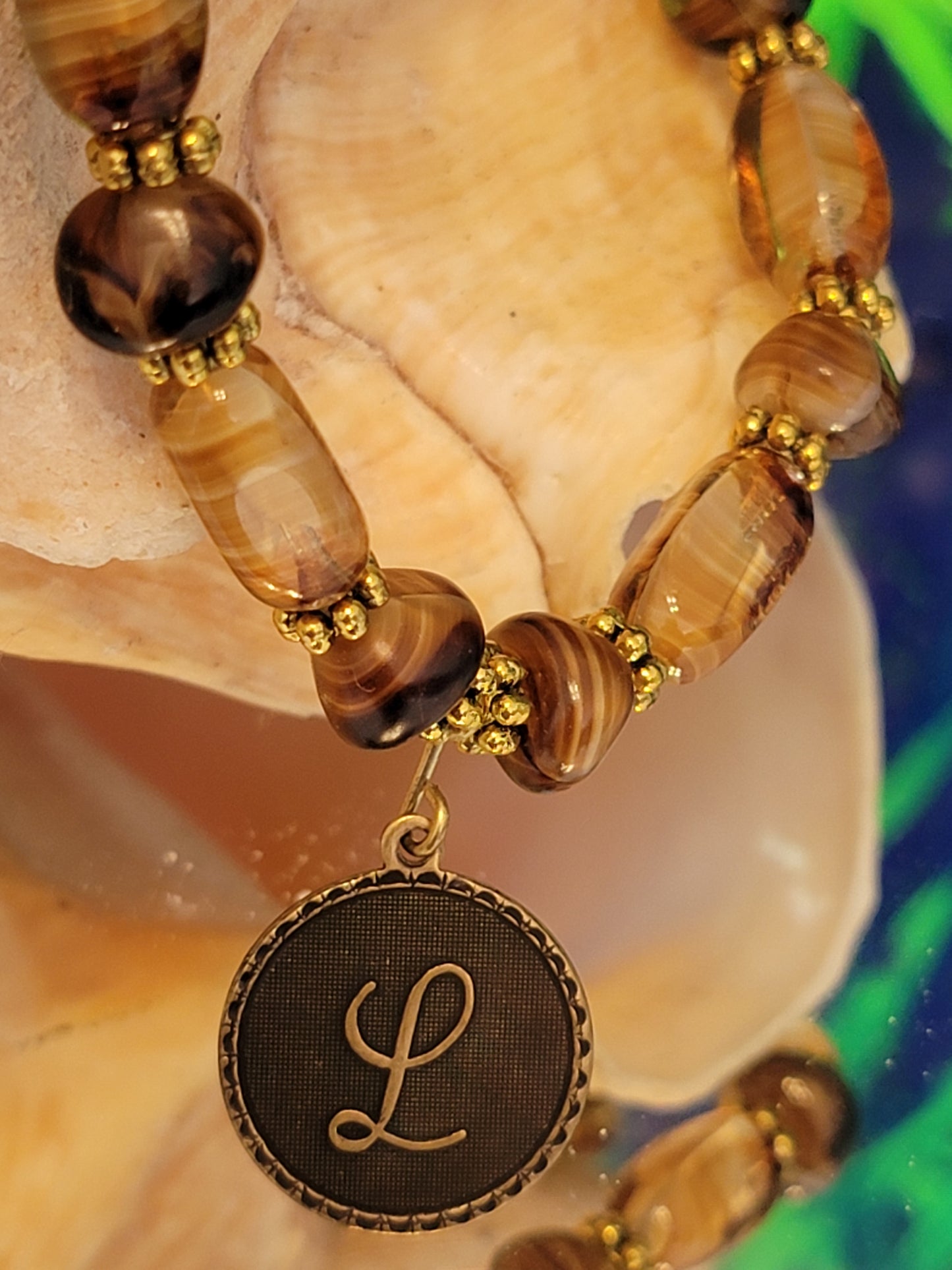 "L" Monogram bracelet