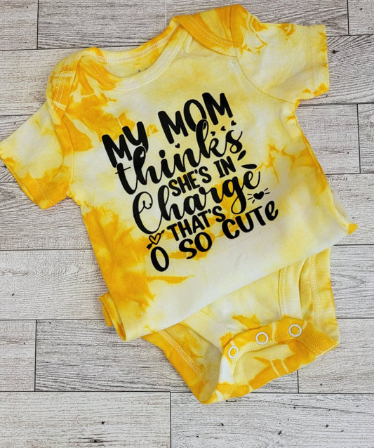 My Mom Thinks She's In Charge Onesie