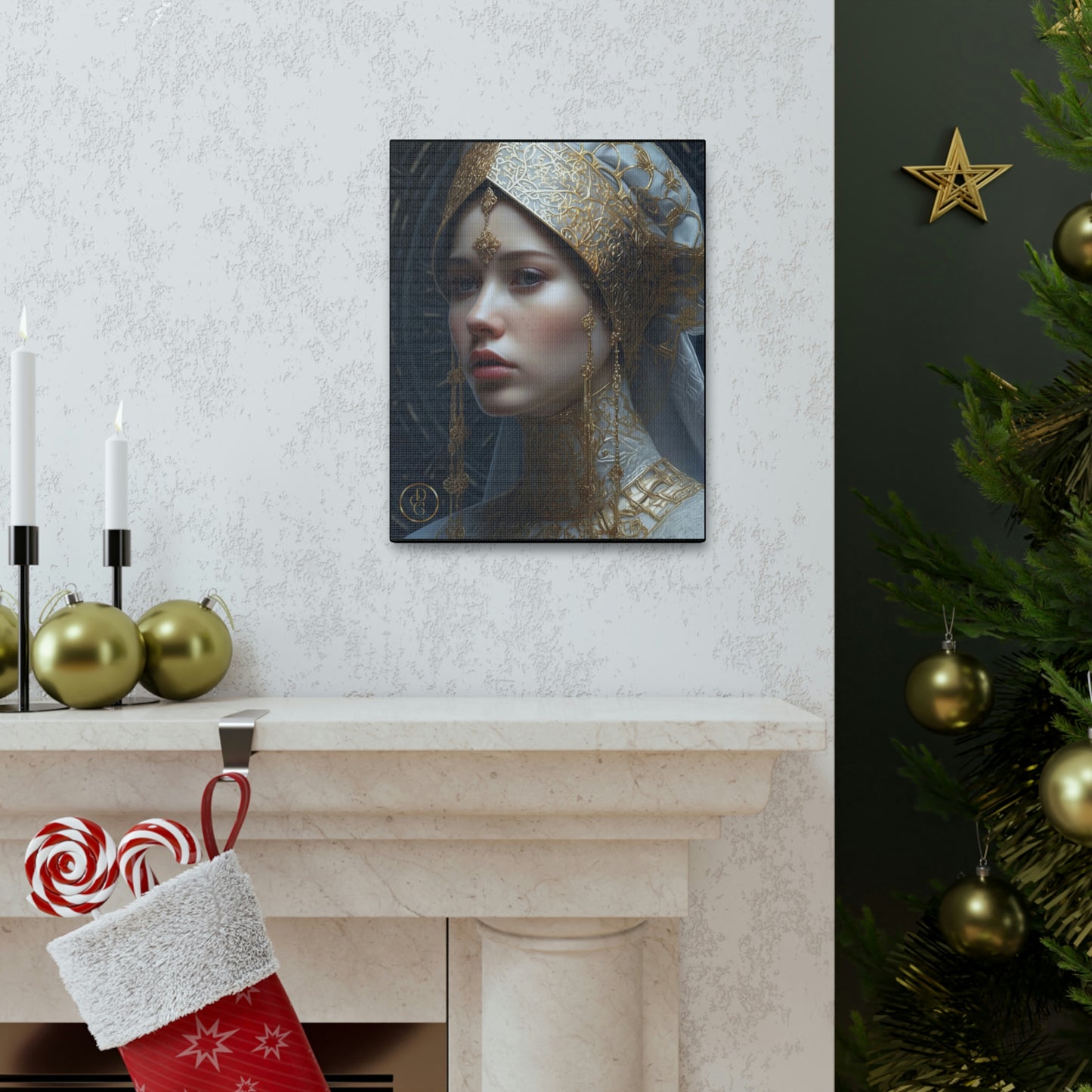 Renaissance Maiden Canvas Gallery Wraps