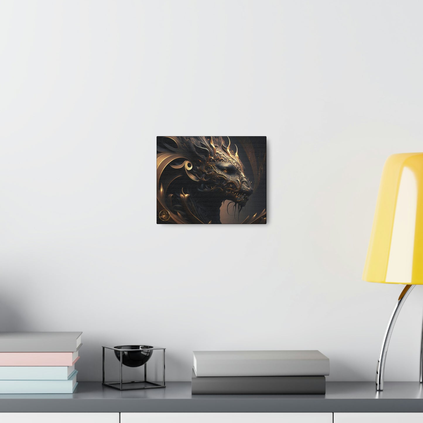 Ultra Realistic Dragon Canvas Wrap