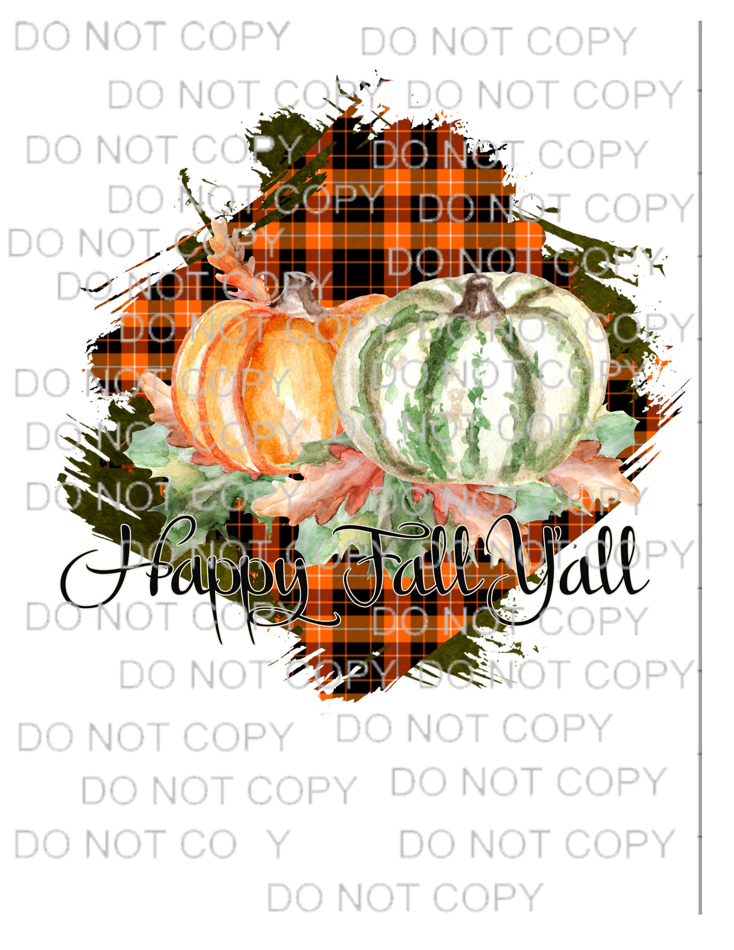 Happy Fall Y'all PNG