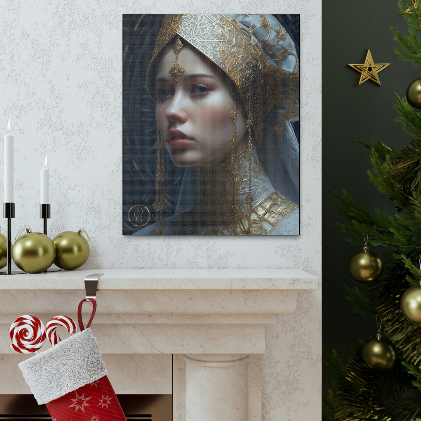 Renaissance Maiden Canvas Gallery Wraps