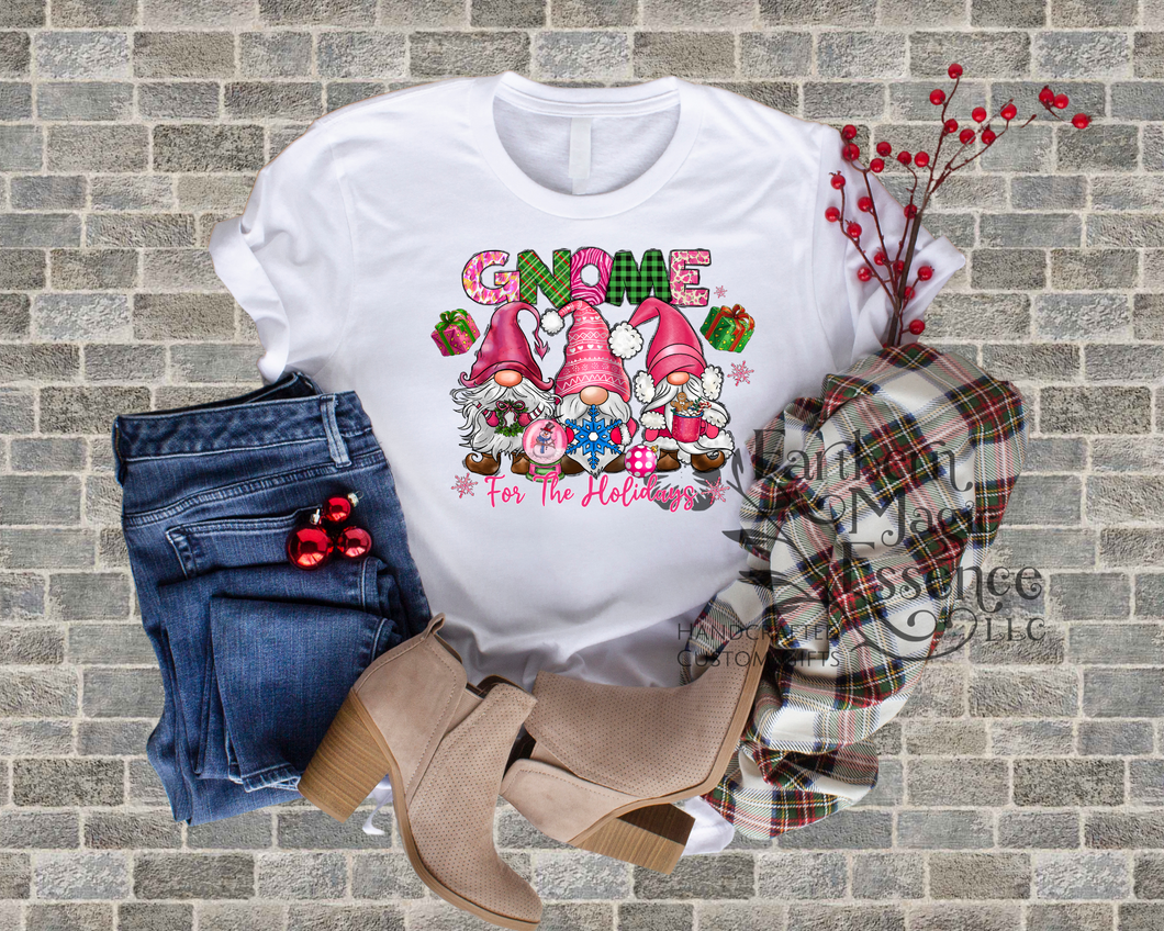 T-shirt Gnome for the Holidays