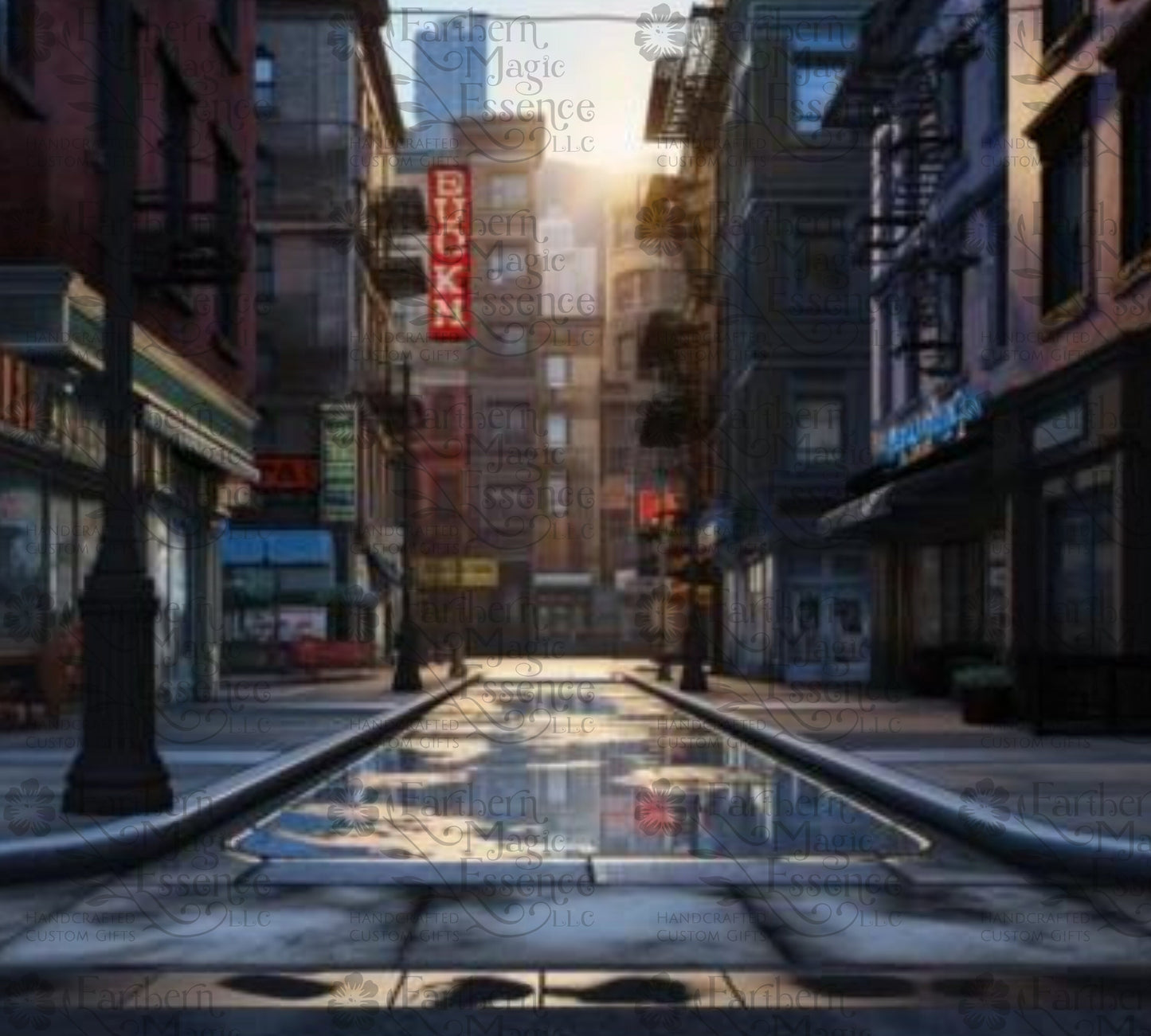 African American Urban Men Clipart PNG with Background Scenes