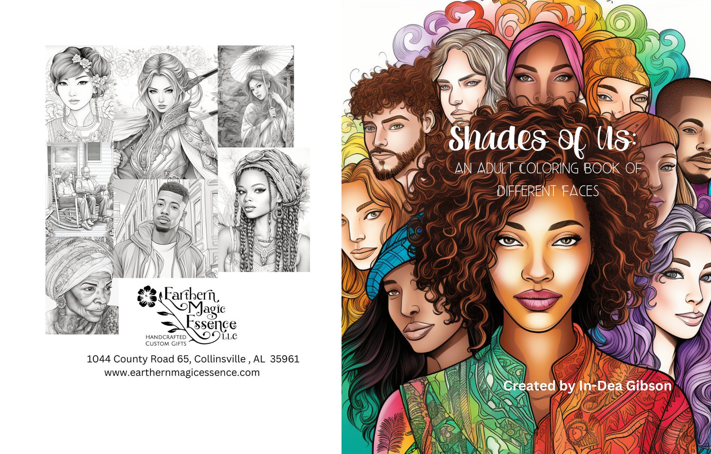 Shades of Us Adult Coloring Book pdf