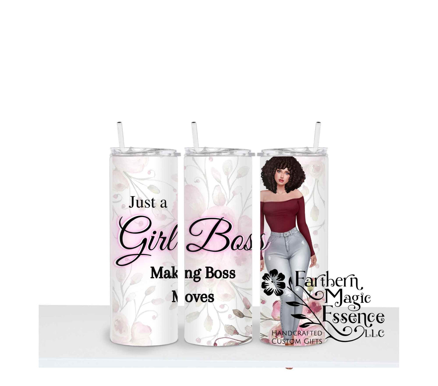 Girl Boss 20 oz Tumbler Sublimation Wrap