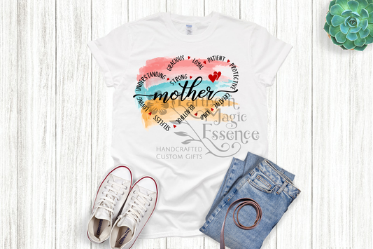 Watercolor Mother T-shirt
