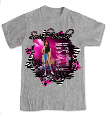 Custom Social Worker Nutrition T-shirt